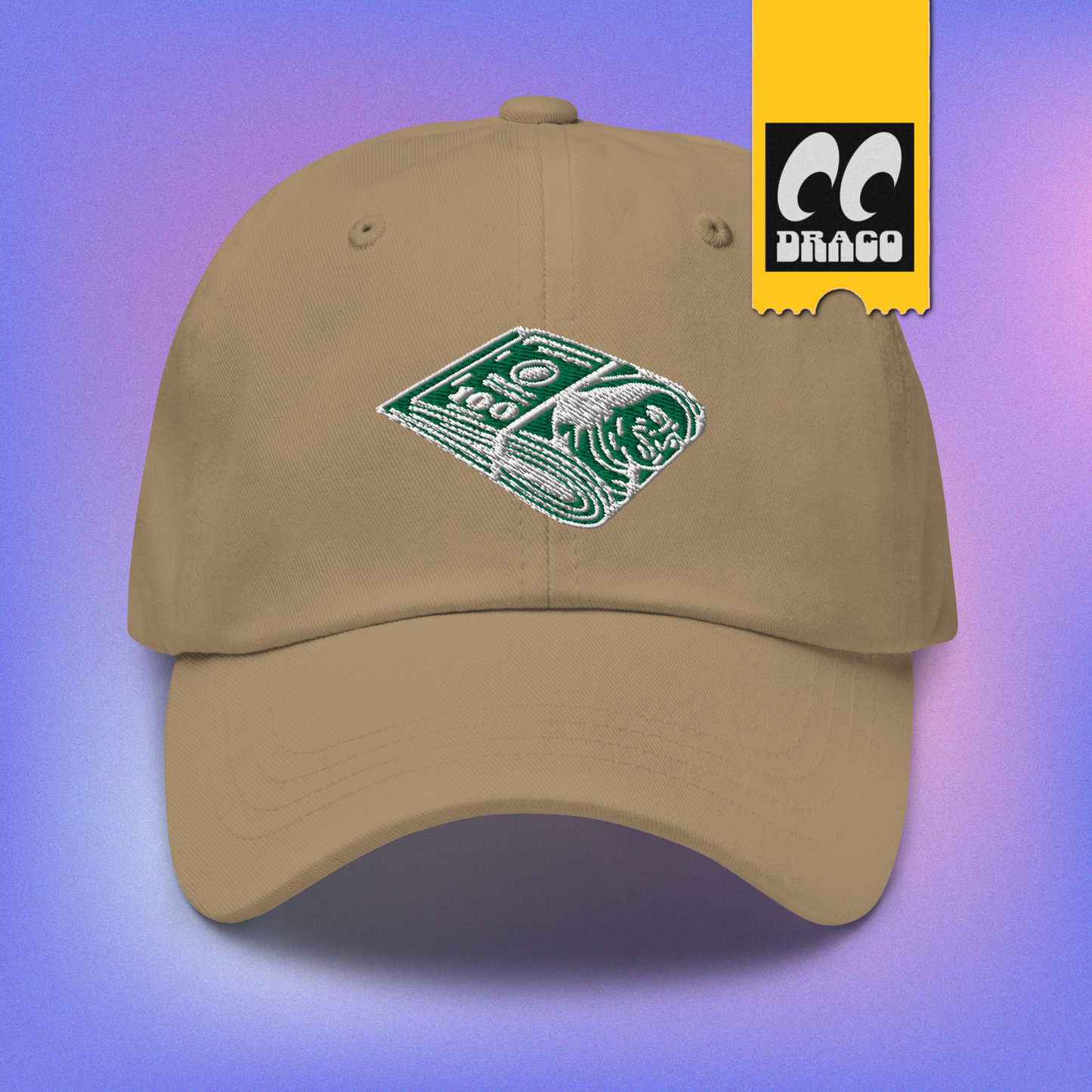 /C-Note/ Embroidered Dad Cap